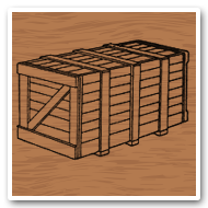 Wooden boxes and crates